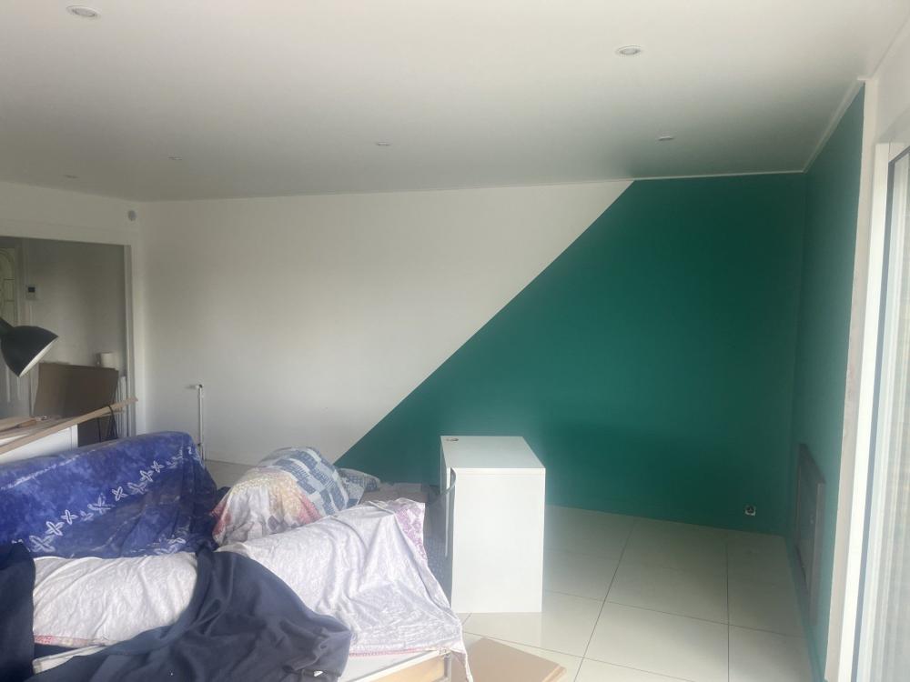Peinture bleu