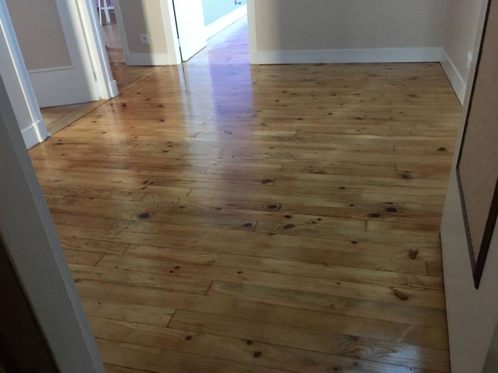 Parquet vernis